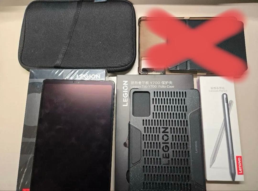 【美品】LEGION Y700 2025 512GB cn版 他付属品多数