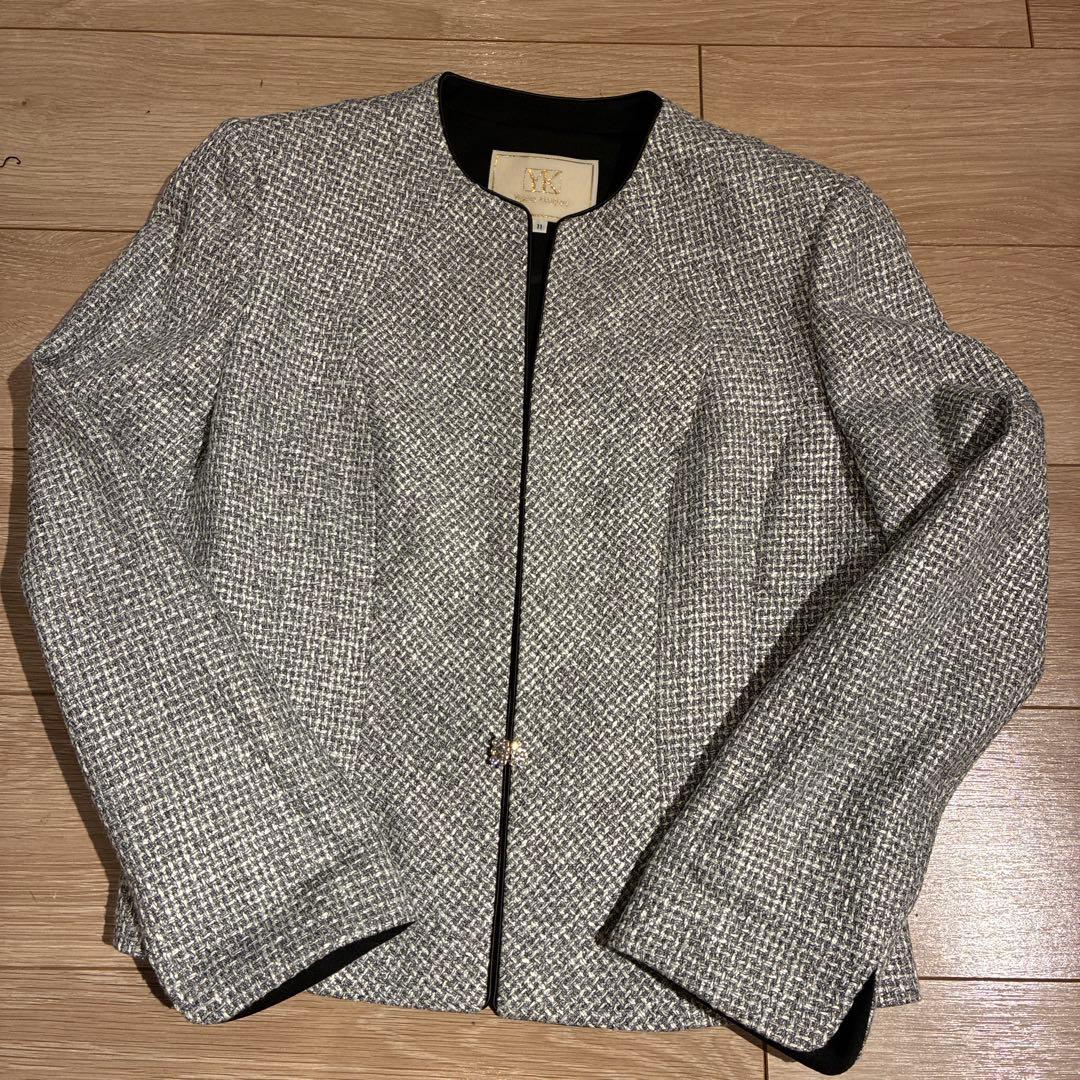 ユキコキミジマ　ノーカラーフォーマルジャケット 11号