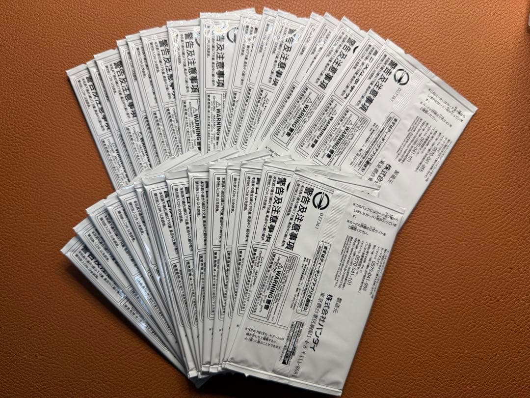 ワンピースカード 3周年記念トレジャー キャンペーン 未開封 30パックセット