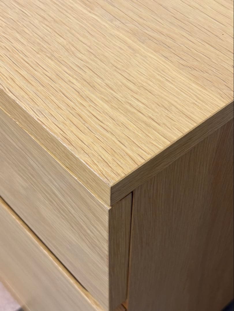 ⭐︎無印良品 木製AVラック 110cm オーク テレビ台 ガラス　MUJI