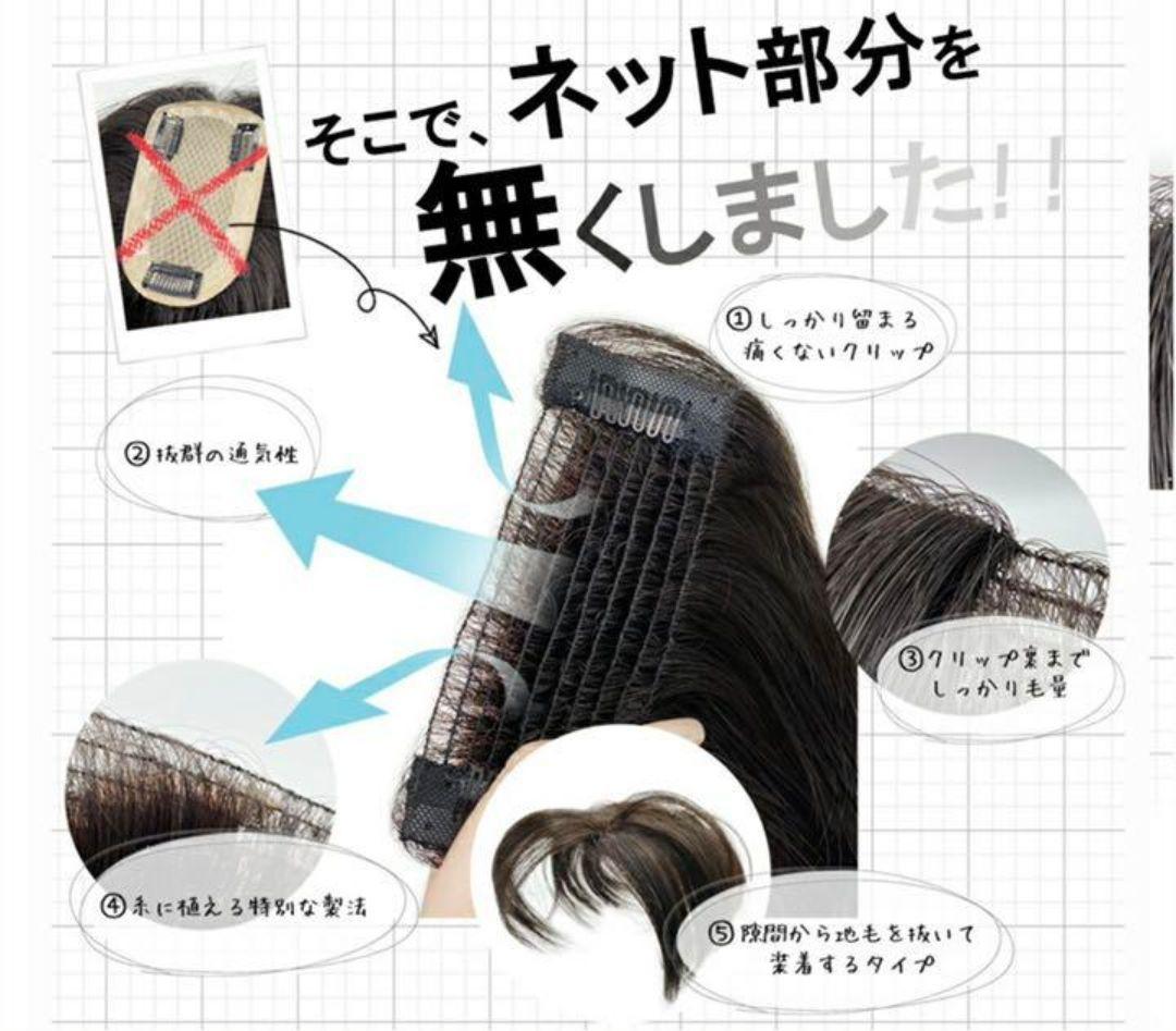 ウィッグ ①　人毛　１００％