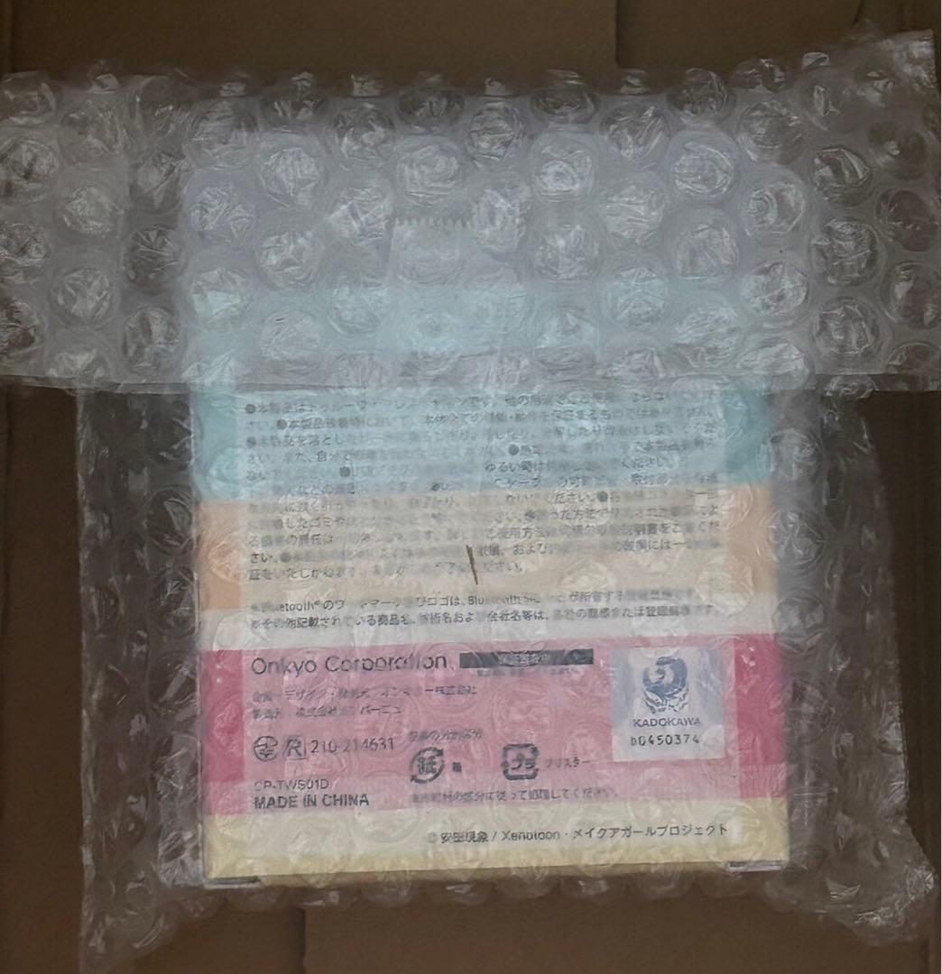 ONKYO メイクアガール　ワイヤレスイヤホン　新品未開封品　Bluetooth