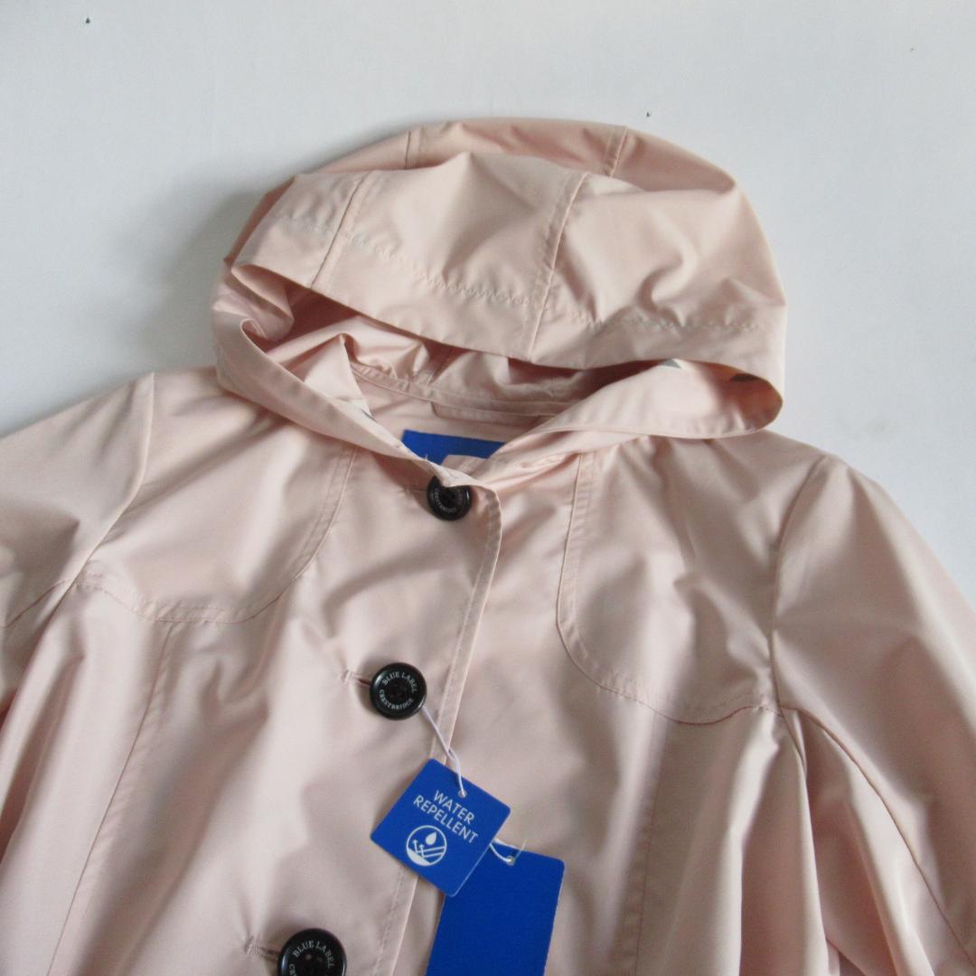 ブルーレーベルクレストブリッジ新品ピンク レインコート 36