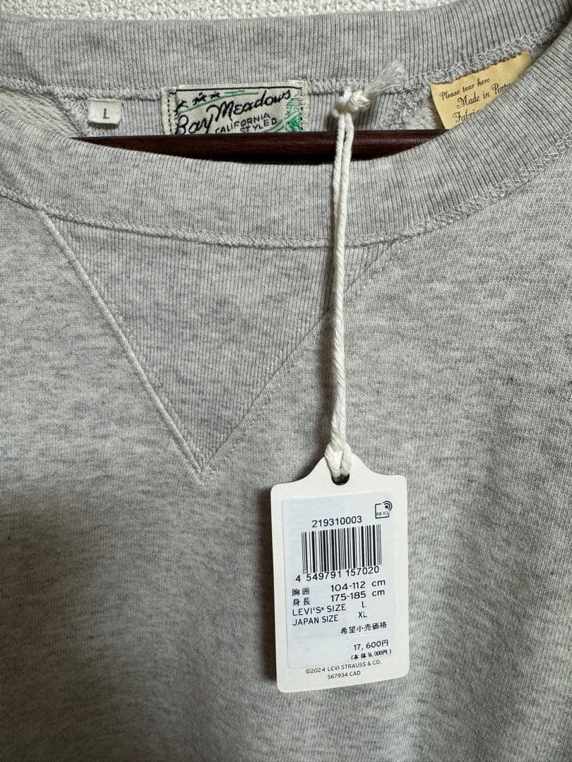LEVI'S(R) VINTAGE CLOTHING スウェット L