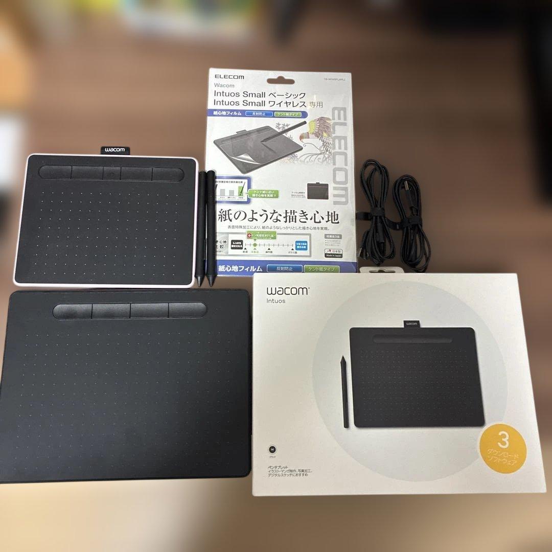 Wacom Intuos SサイズとMサイズ　セット