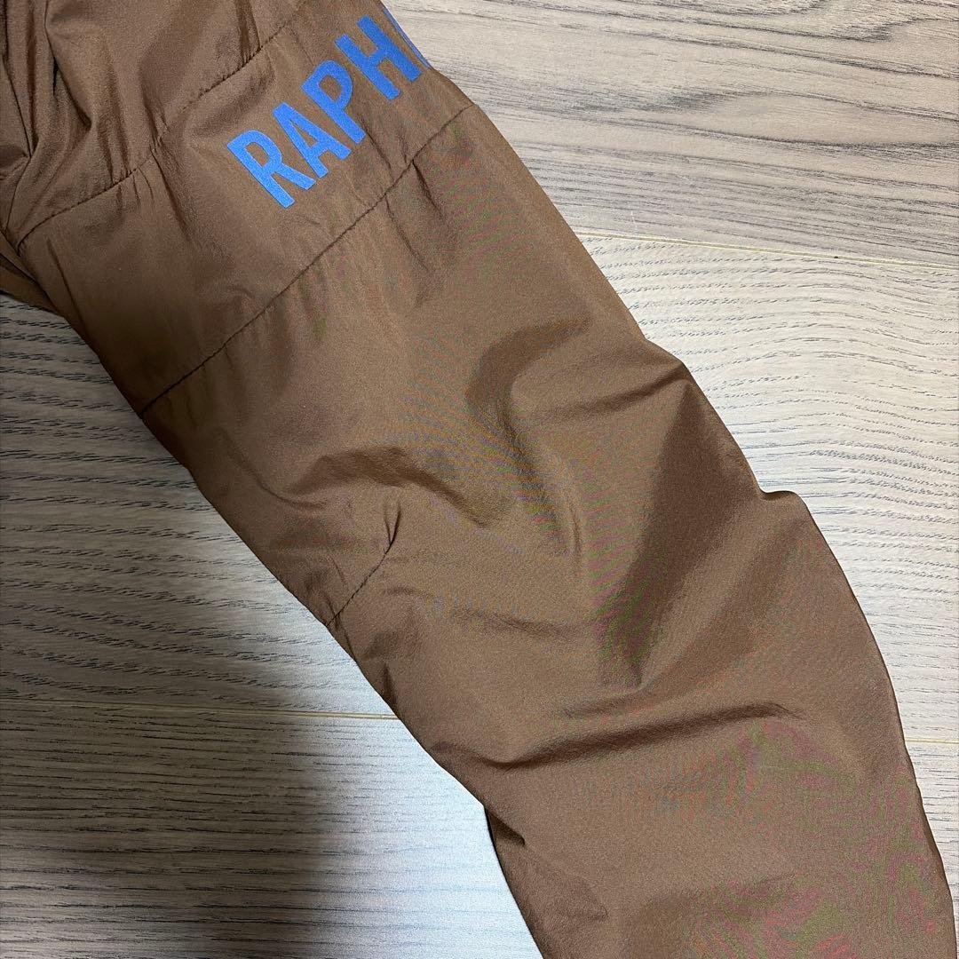 ラファ rapha インサレーテッドジャケット　ダークブラウンメンズM 修復あり