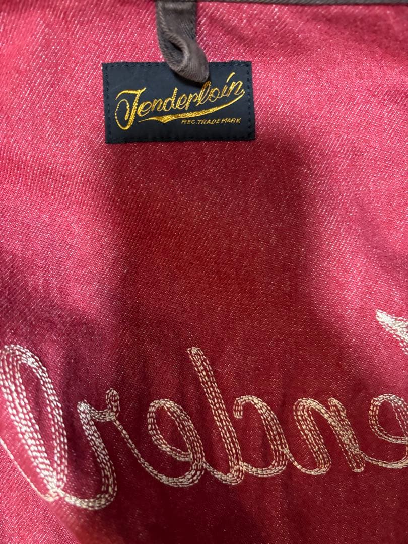 tenderloin カバーオール　刺繍　S コットン　コーデュロイ