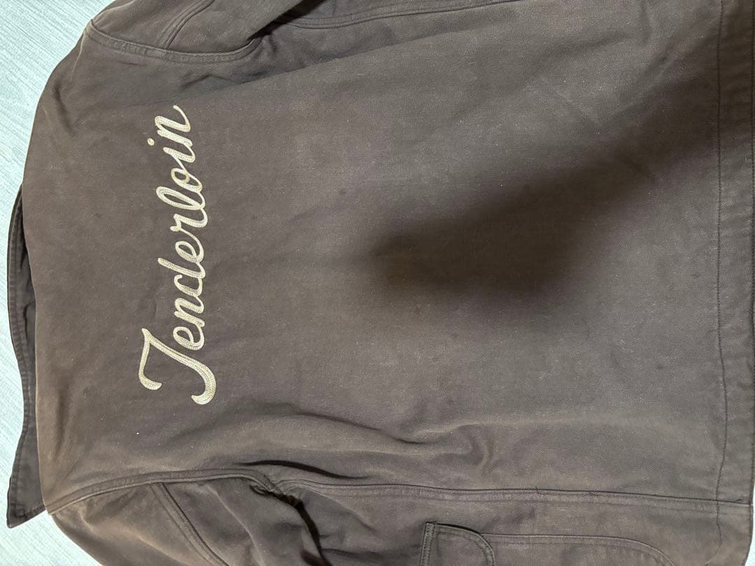 tenderloin カバーオール　刺繍　S コットン　コーデュロイ