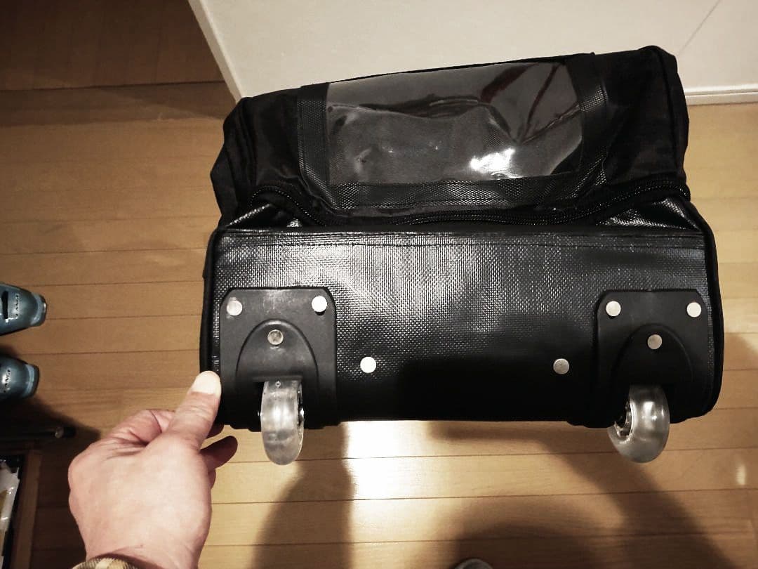 【新品未使用】オガサカ　OGASAKA 大容量遠征バッグ　キャスター付き