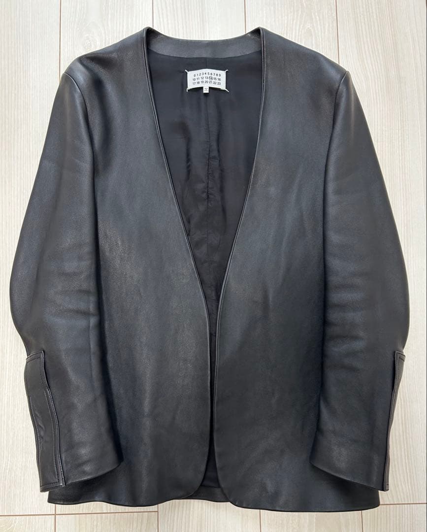 k*k様 ぱ*ぱ様 Maison margiela ノーカラージャケット 46