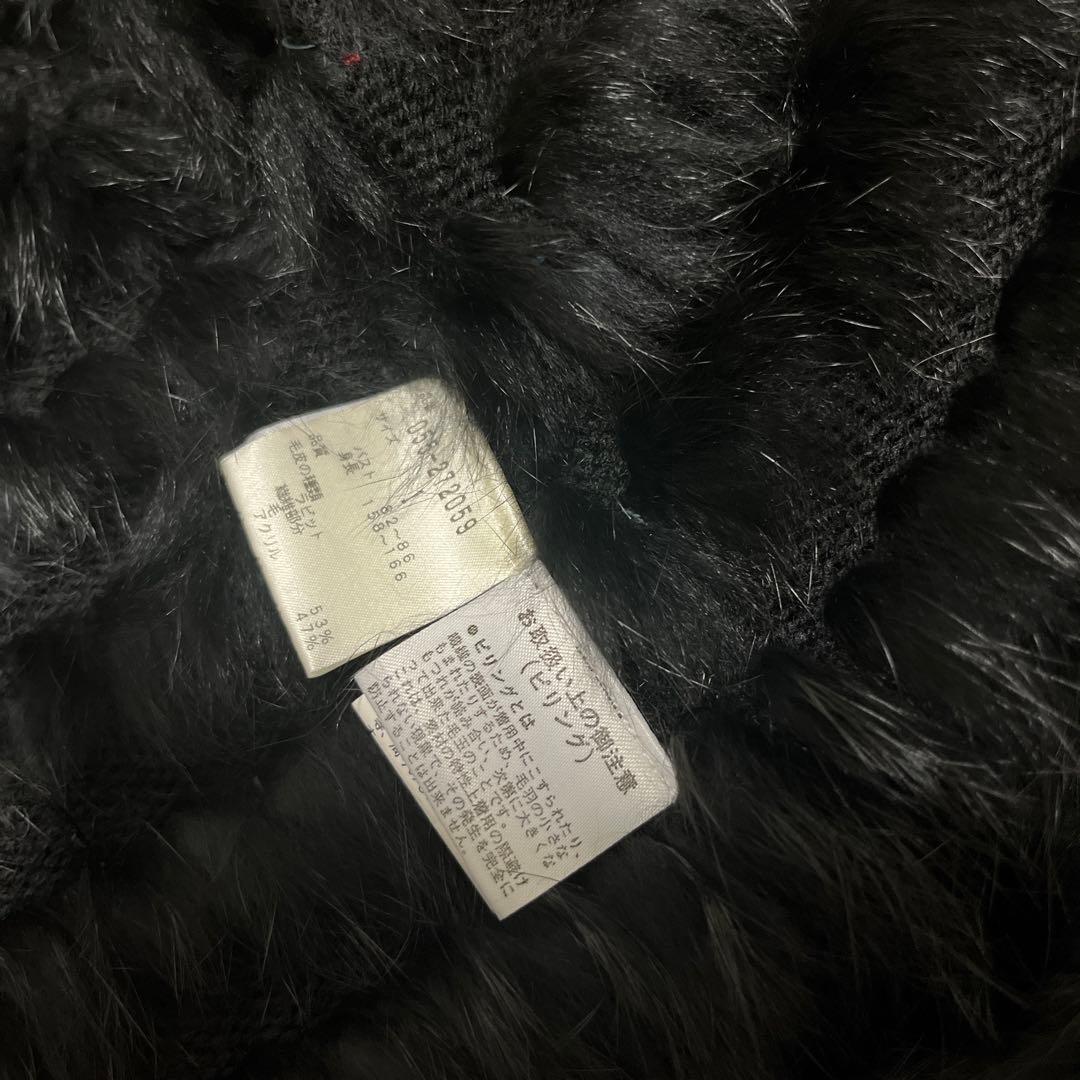 【希少品】パーリーゲイツ　ラビットファー　ショート丈ボレロ　サイズ1