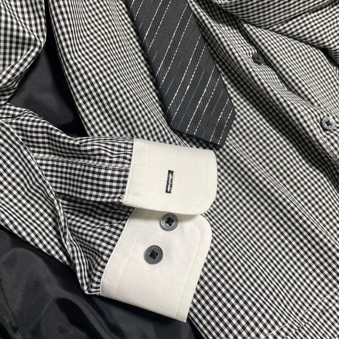 美品　フォーマル　ミチコロンドン　150　クリーニング　パイピング　男子　スーツ