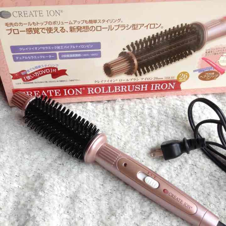 クレイツ イオン ロールブラシアイロン26mm
