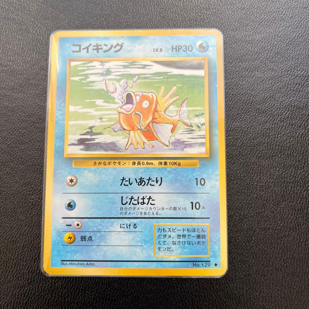 旧裏PSA4かすみのギャラドス、PSA3わるいギャラドス、コイキング三種