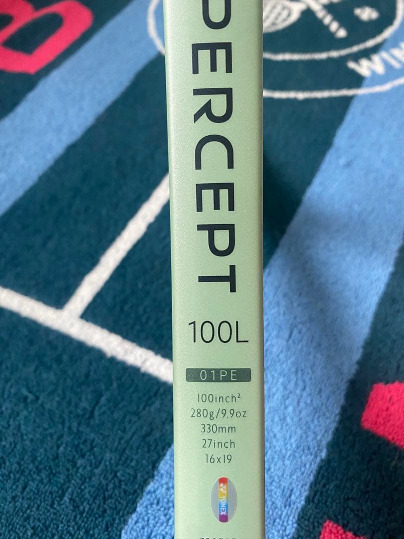 ヨネックス　パーセプト 100L G1 国内正規品　ナチュラルガット