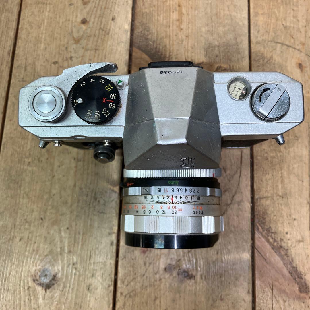 A-壁 ジャンク ペトリ V6 一眼レフ フィルムカメラ オールドレンズ 希少