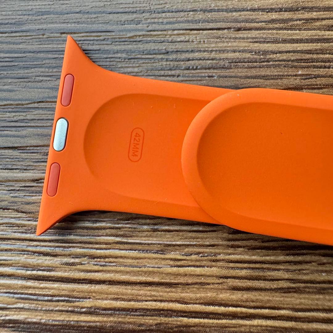 2543 未使用　Apple Watch エルメス　オレンジ　スポーツバンド