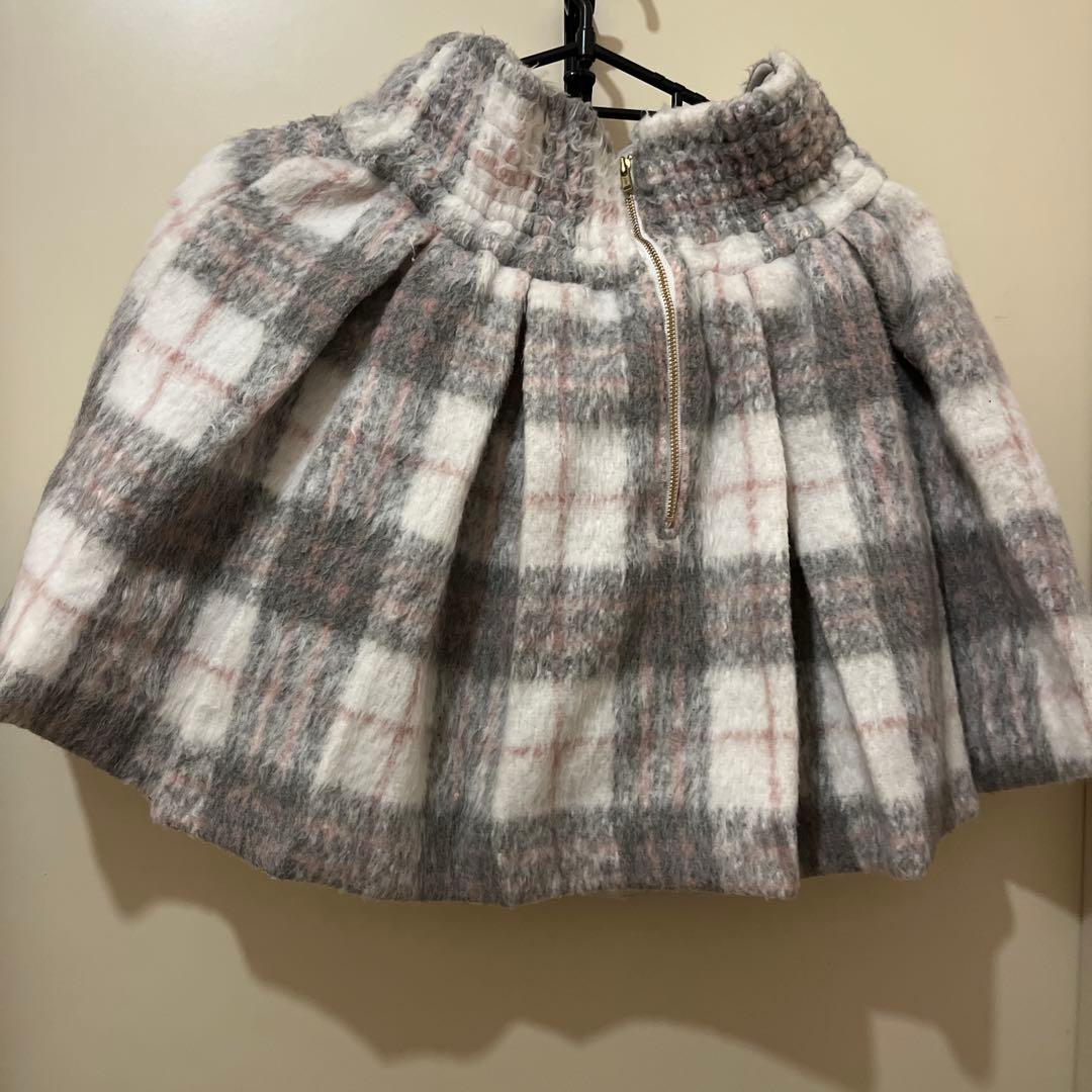 ＬIZ ＬISA チェック柄フレアスカート