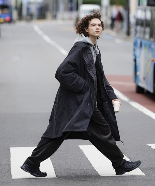 M65 LINER SET/モッズコート ライナー セット L ブラック