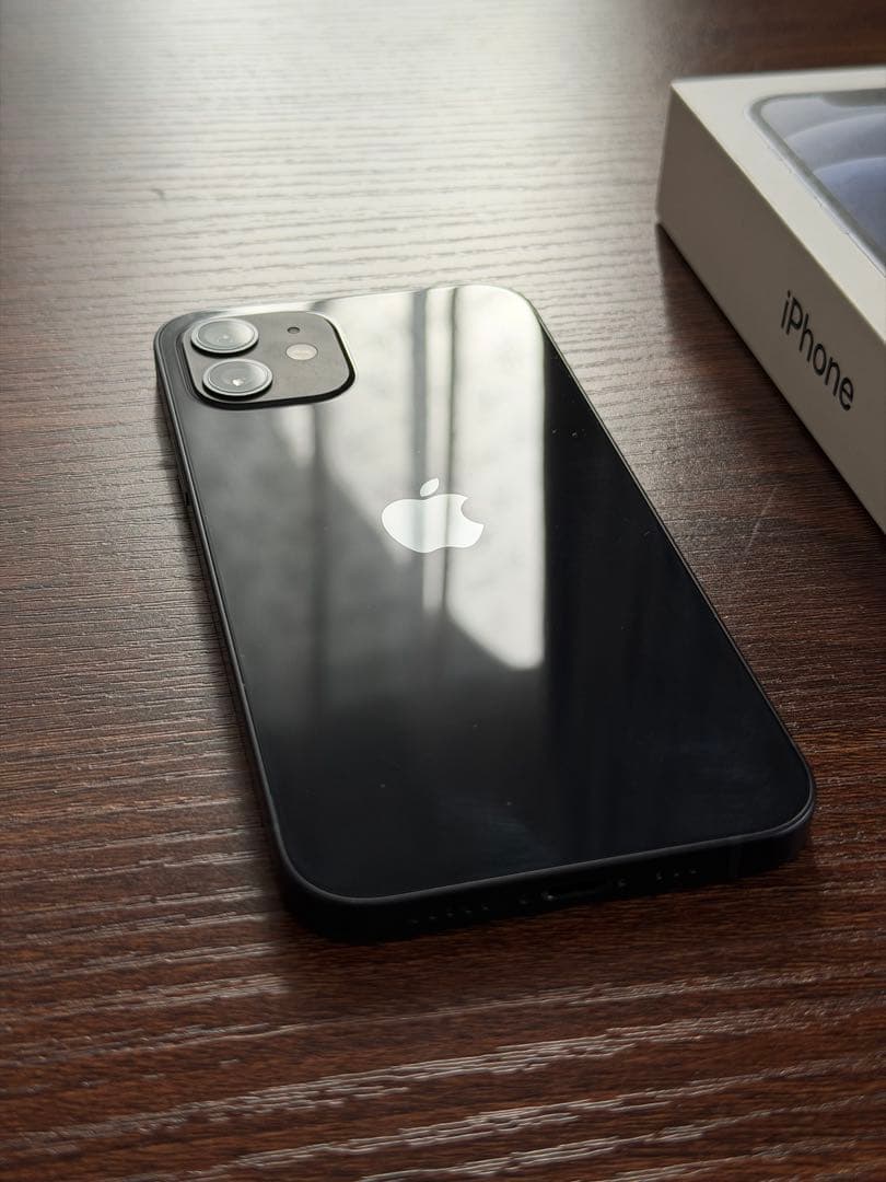 【美品】iPhone 12 ブラック 256GB SIMフリー