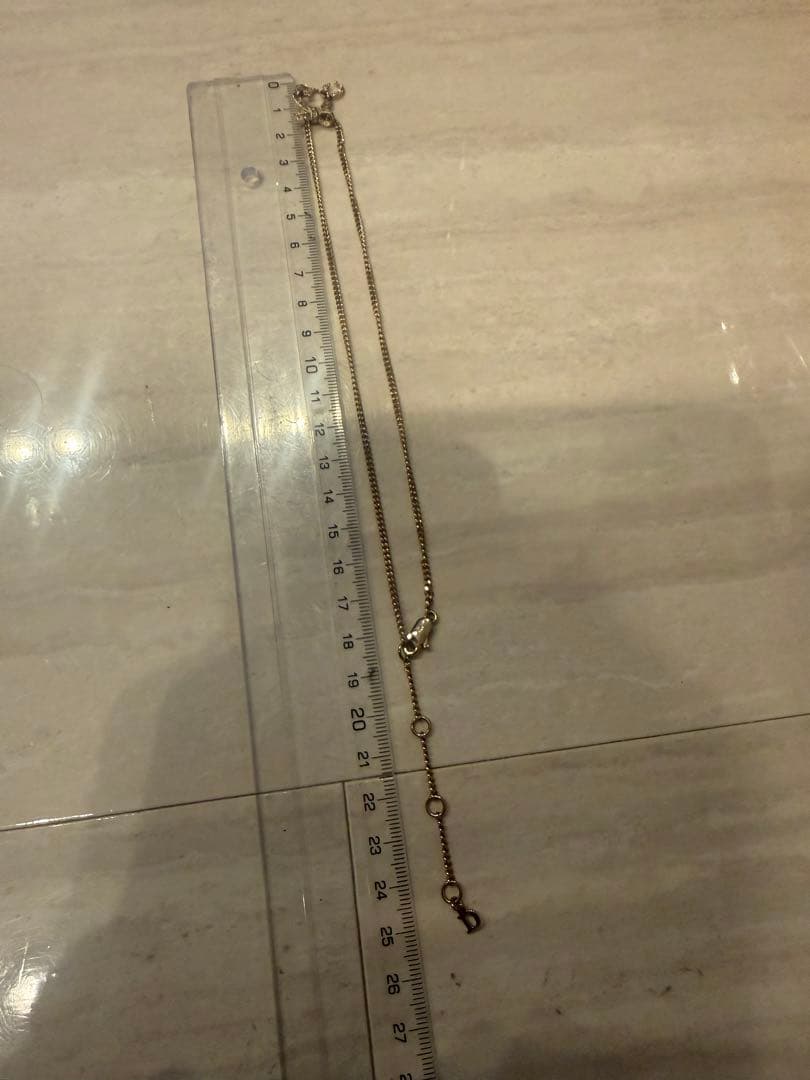 Dior クリスチャンディオールリボン ネックレス