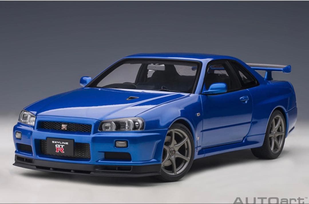 AUTOart 1/18日産 スカイラインGT-R （R34）Vスペック II
