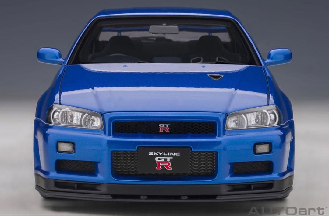 AUTOart 1/18日産 スカイラインGT-R （R34）Vスペック II