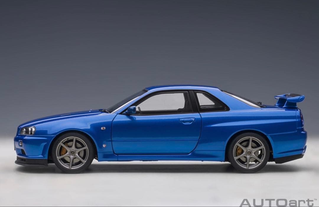 AUTOart 1/18日産 スカイラインGT-R （R34）Vスペック II