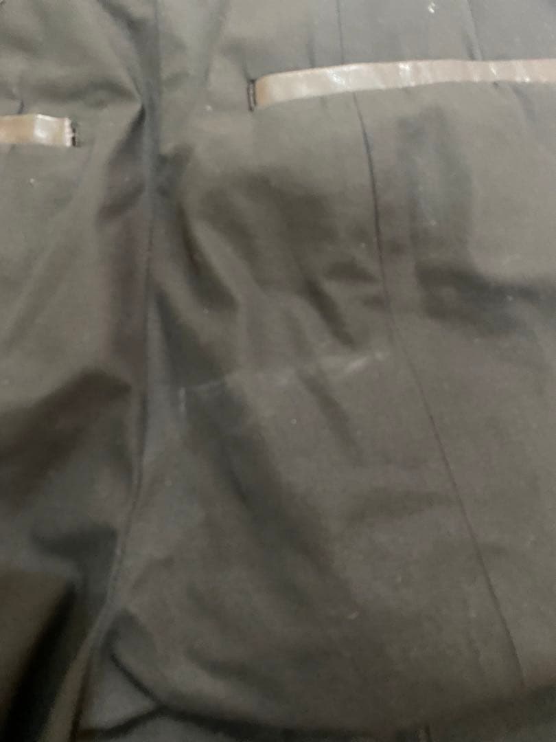 sh288 マメクロゴウチ　ブラックハイウエストカジュアルパンツ