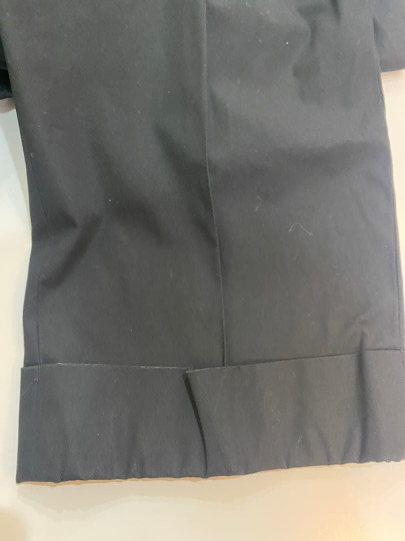 sh288 マメクロゴウチ　ブラックハイウエストカジュアルパンツ