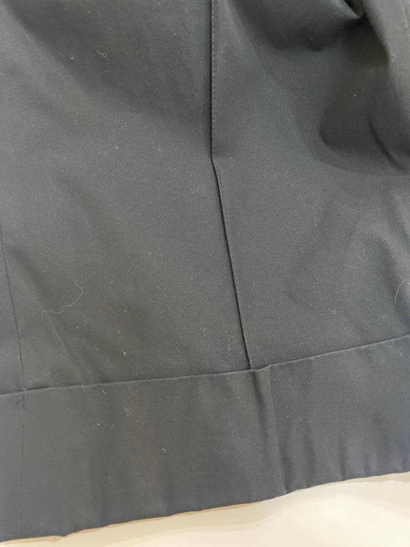 sh288 マメクロゴウチ　ブラックハイウエストカジュアルパンツ