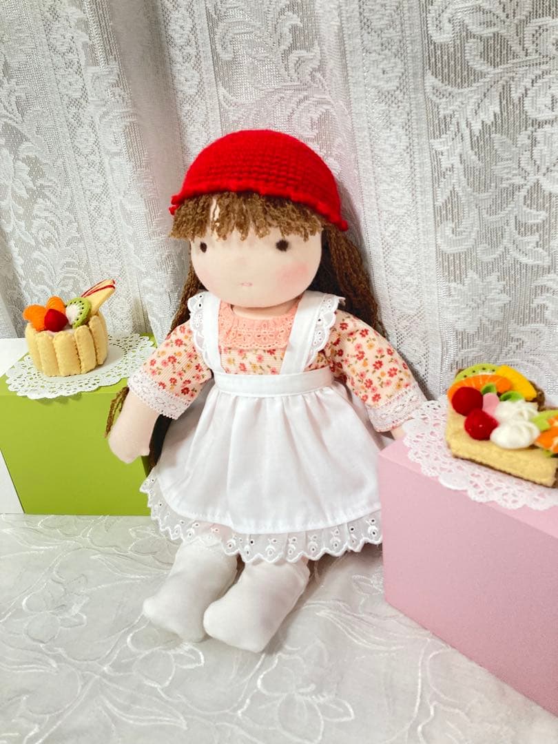 ウォルドルフ人形30㎝と着替えセット