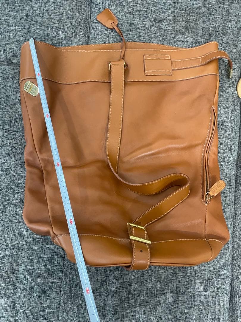 専用　GUCCI レザー ドラムバッグ　ボストン　ジムバック　超希少