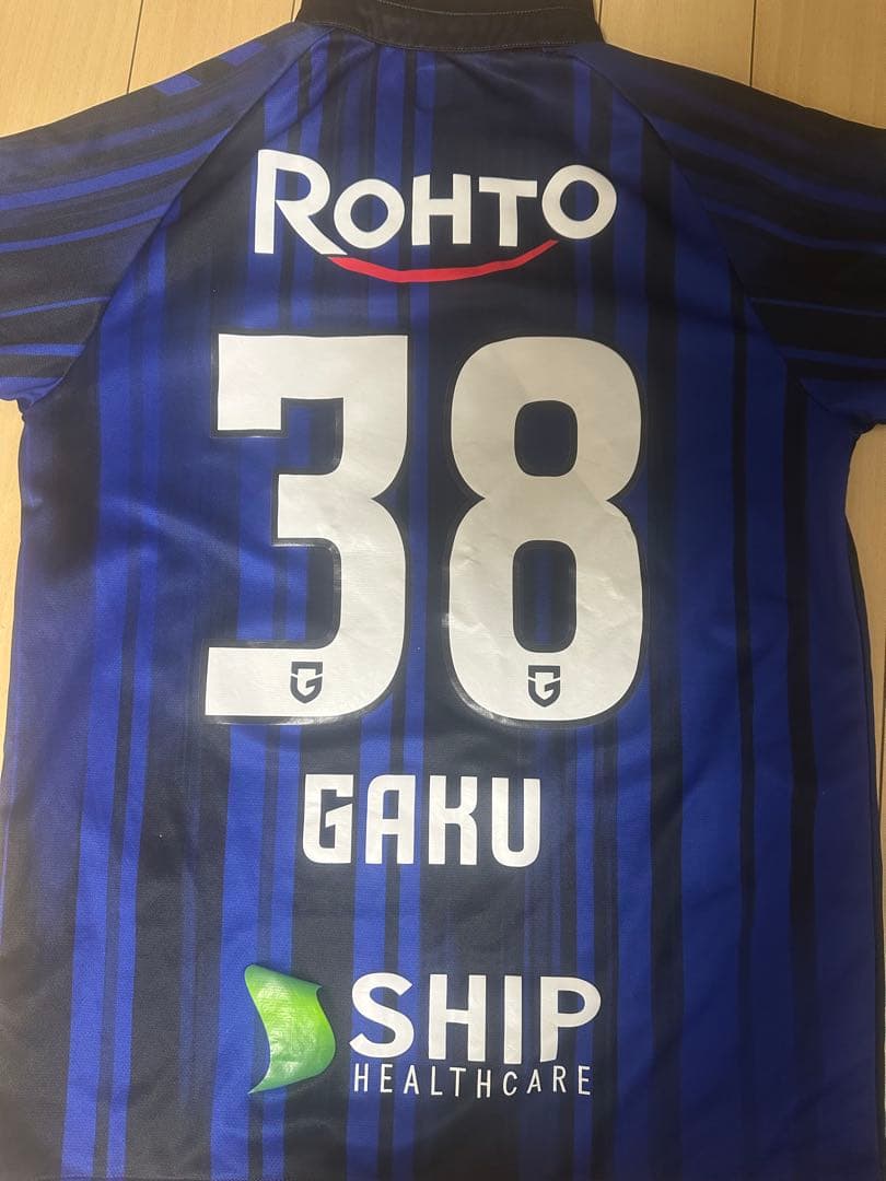 2025年 ガンバ大阪レプリカユニフォーム No.38 名和田我空(M-L）