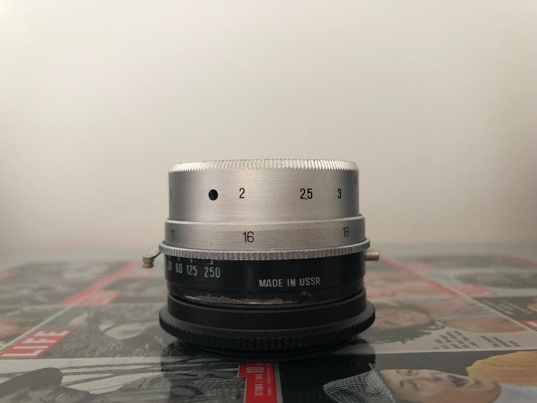 LOMO SMENA 8M T-43 40mm F4 M42マウント 改造レンズ