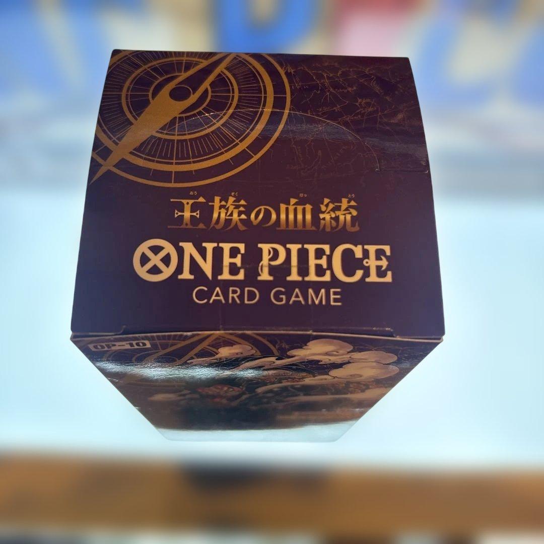 【新品未開封BOX】ONE PIECE カードOP-10 王族の血統 テープ付き