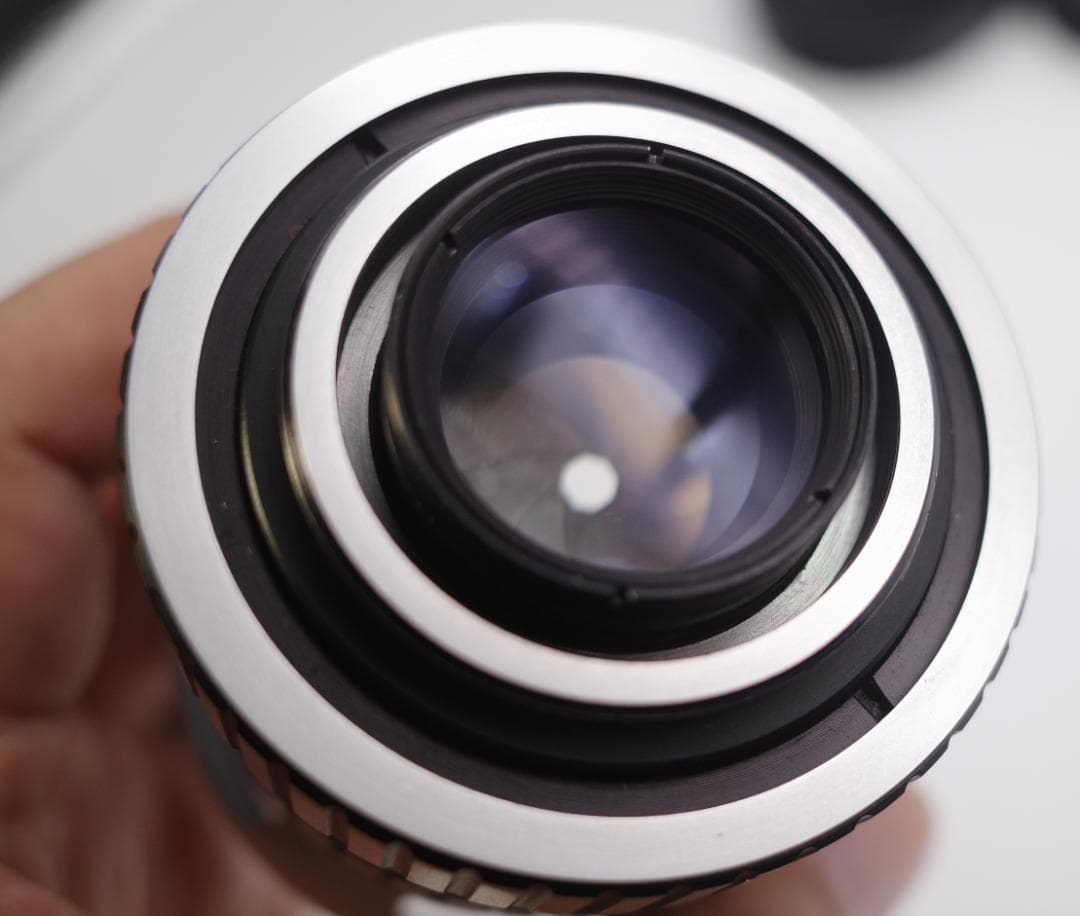 68 【希少】　後期ゼブラ　未使用　ぐるぐるボケレンズ　ヘリオス44-2　M42