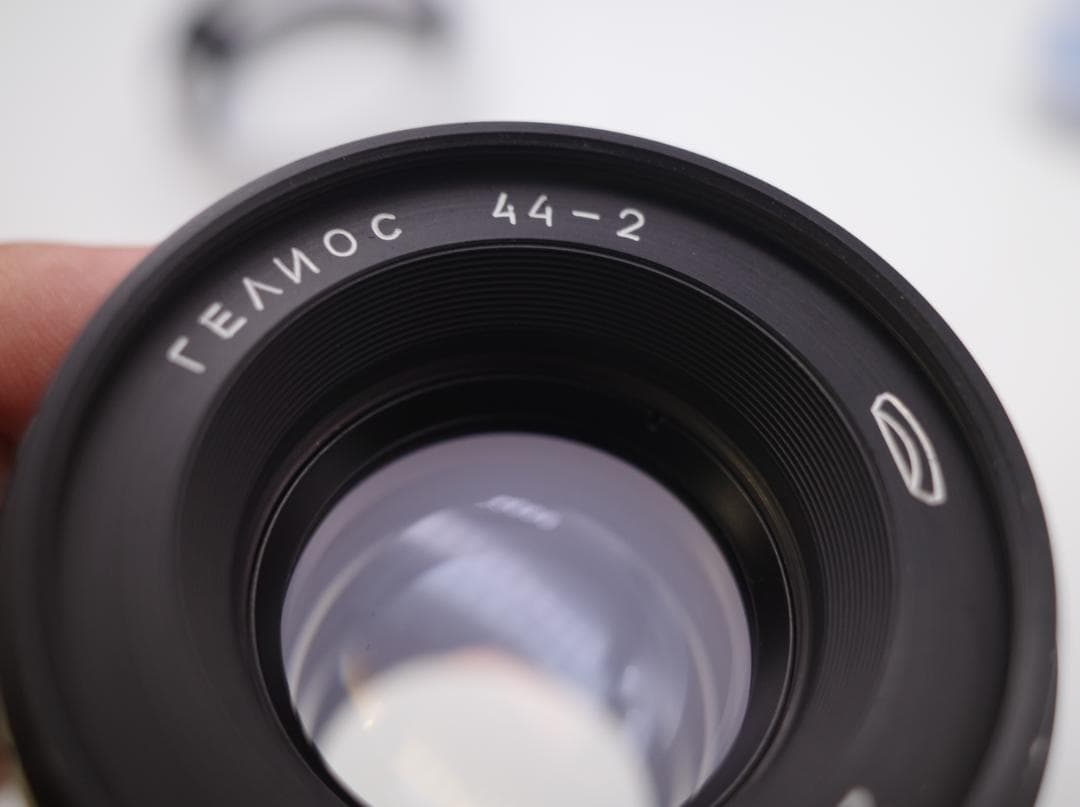 68 【希少】　後期ゼブラ　未使用　ぐるぐるボケレンズ　ヘリオス44-2　M42