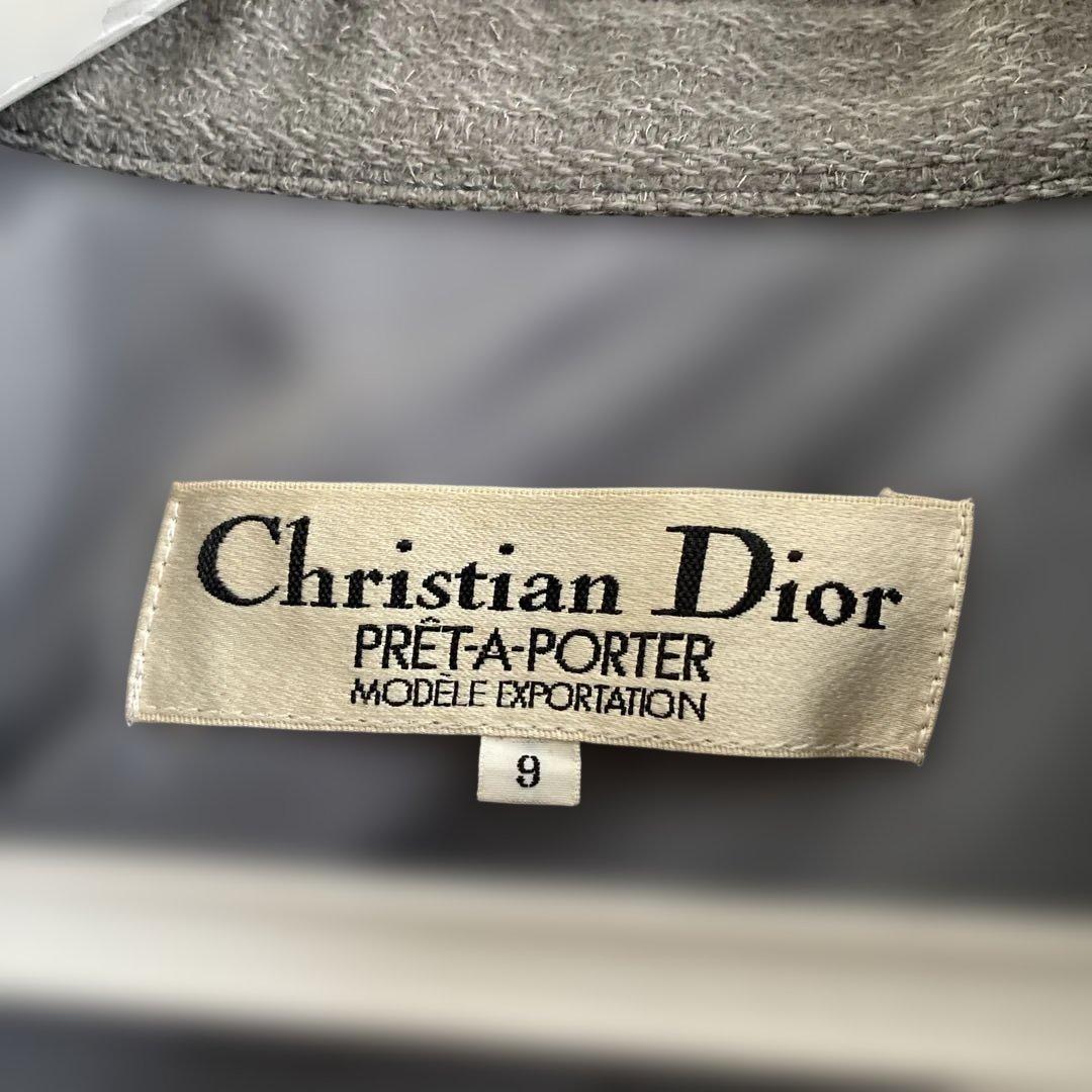 Christian Dior グレー テーラードジャケット