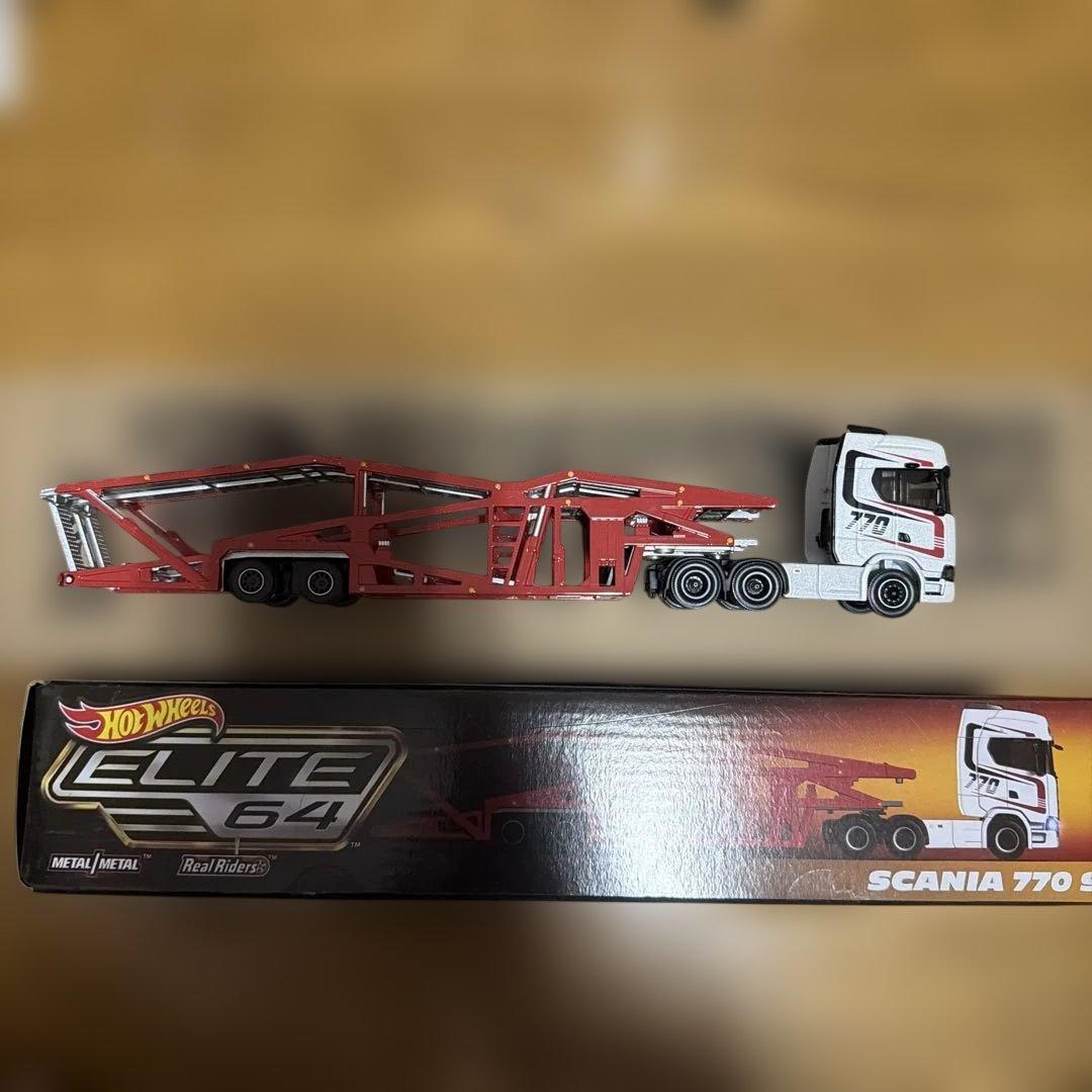 h*i様 ホットウィール ELITE64 SCANIA 770 S