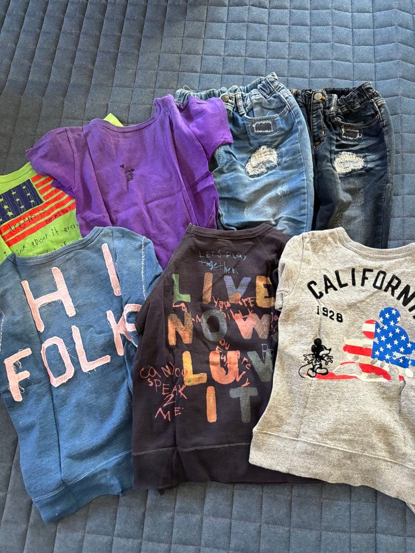 DENIM DUNGAREE★F.O.KIDS★140★まとめ