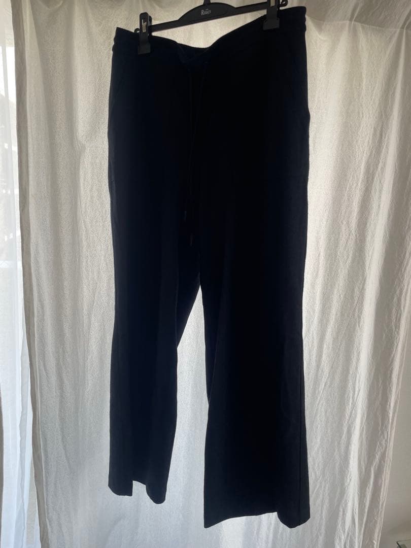 THE RERACS ブラックフレアパンツ