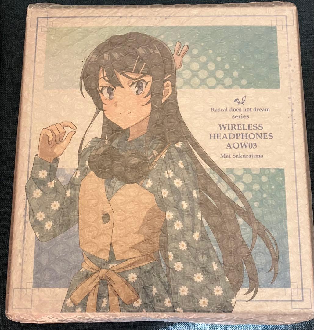 ONKYO ワイヤレスヘッドホン　桜島麻衣　新品未開封　青春ブタ野郎　青ブタ