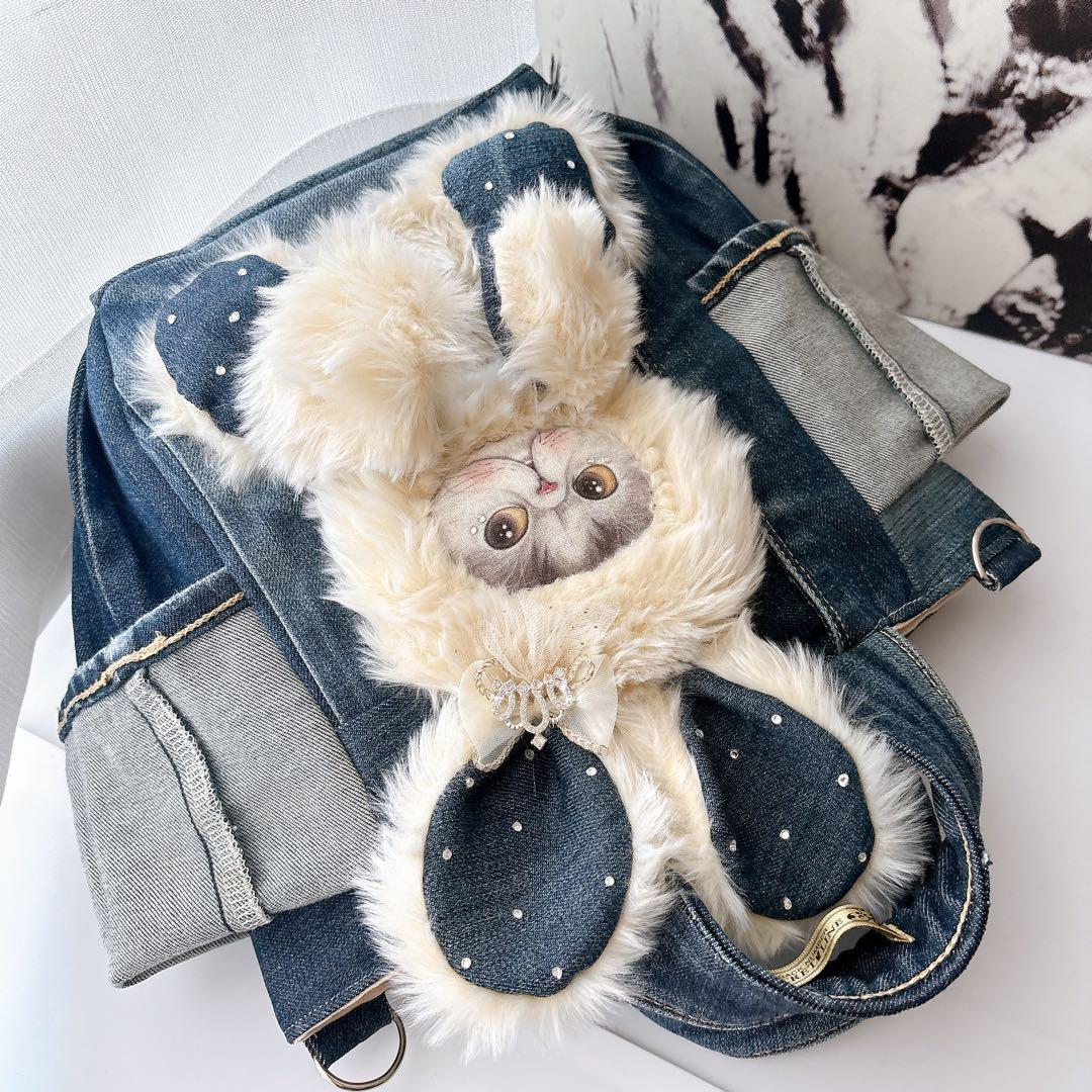 喜*ん様 コヤンイサムチョン　ポケットたくさん　トートバッグ　マンドゥちゃん　デ