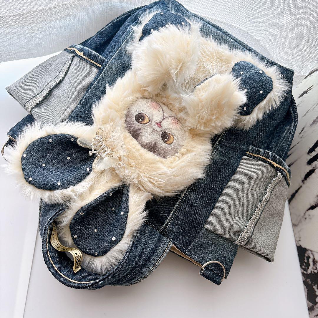 喜*ん様 コヤンイサムチョン　ポケットたくさん　トートバッグ　マンドゥちゃん　デ