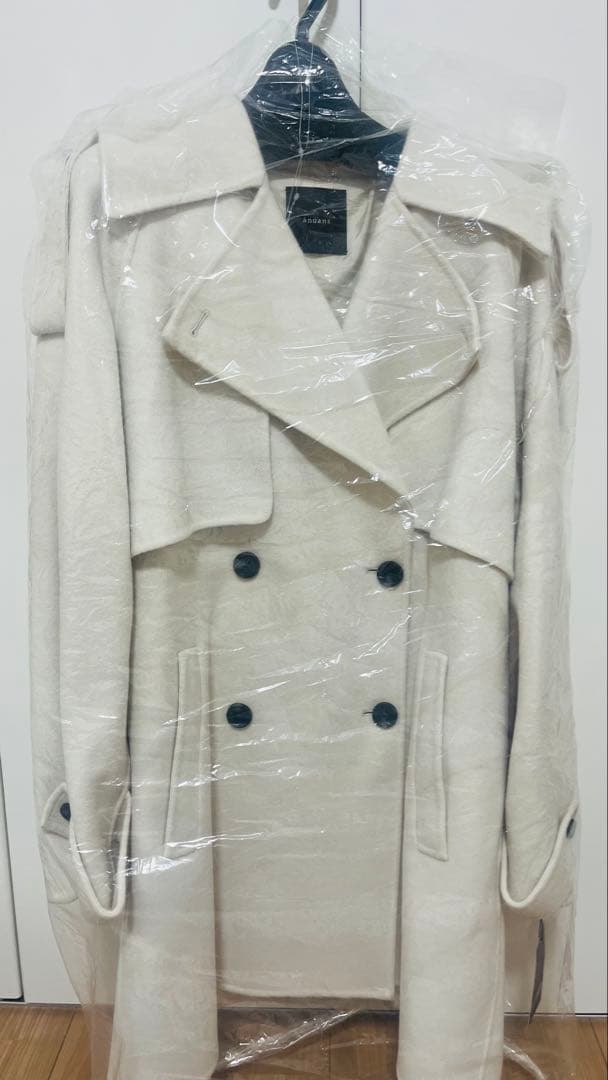 チコ✩anuan リバーウールミドルトレンチコート