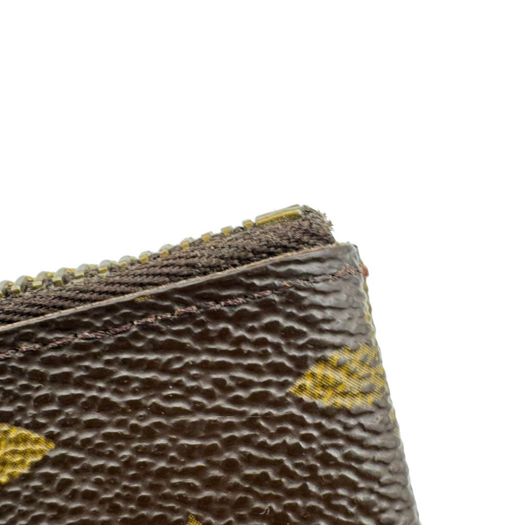 美品　ルイヴィトン　モノグラム　ポシェットクレ　ケース　ゴールド金具