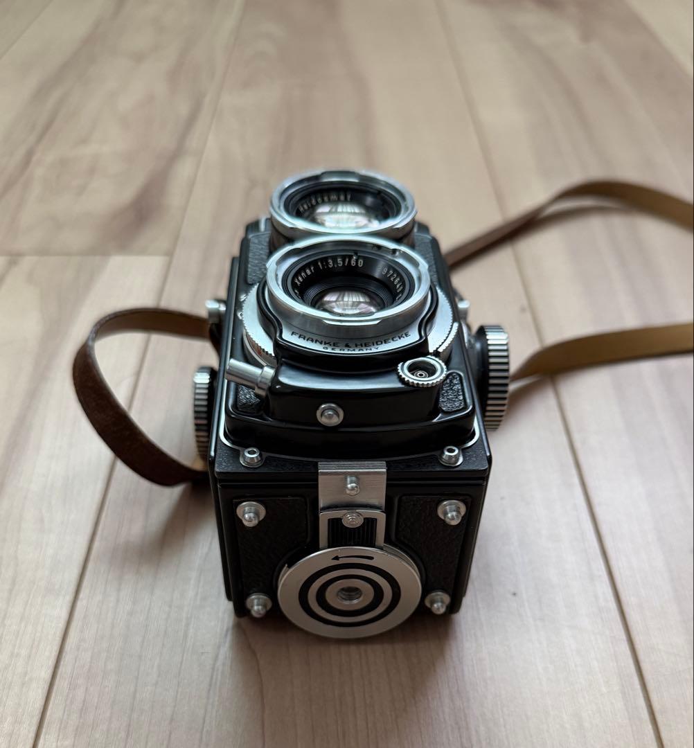 【美品】Rolleiflex 二眼レフカメラ　ベビーローライ　ブラック