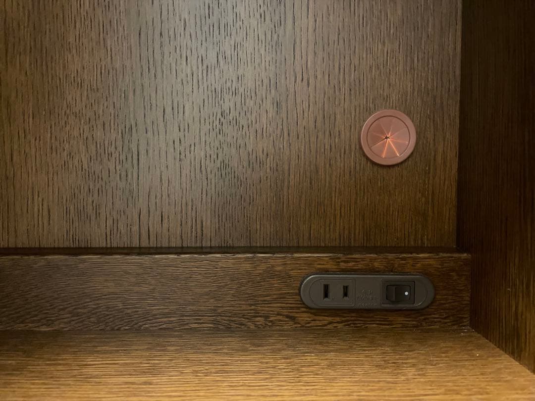 【葉山家具】No.CO-87 ライティングビューロー850（照明付）