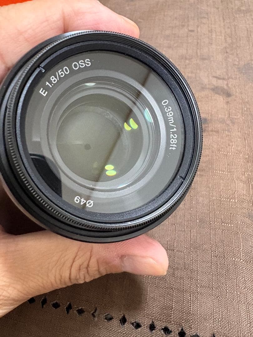 SONY E50mm F1.8 OSS レンズ K&F可変NDフィルターセット